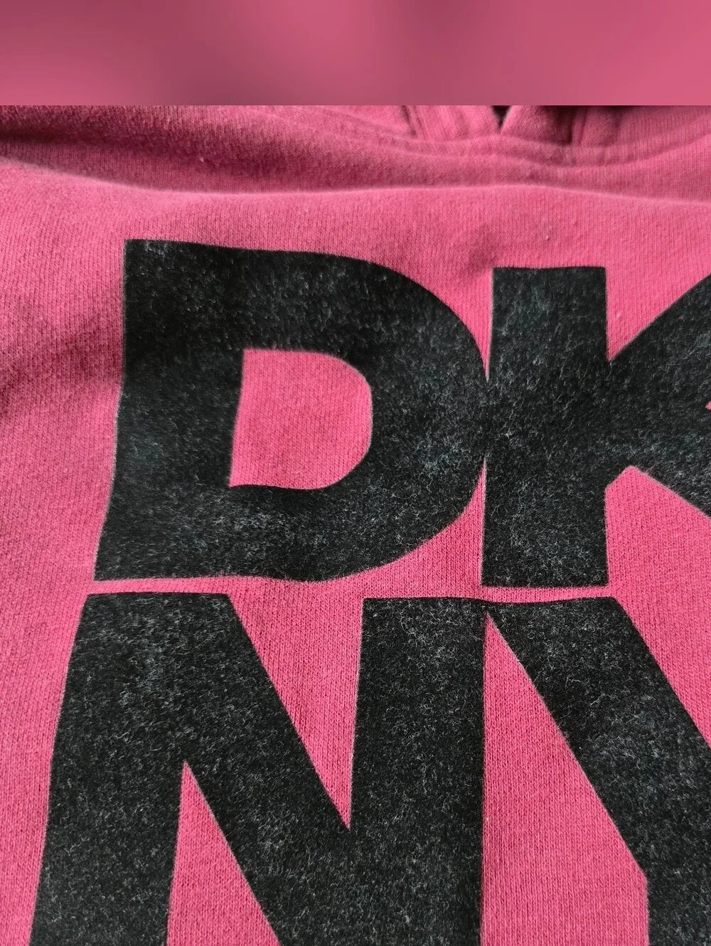 DKNY Cropped Hoodie Size Medium